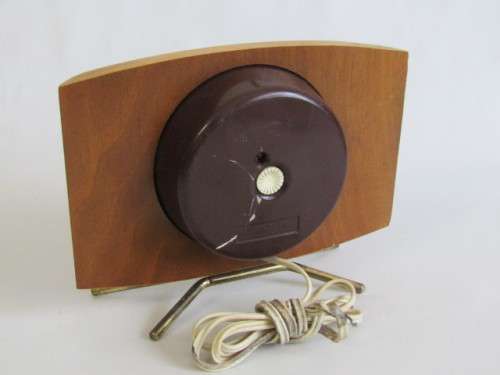 Vintage retro Electrical Westclox Mantle Clock in excellent and working condition, 23cm