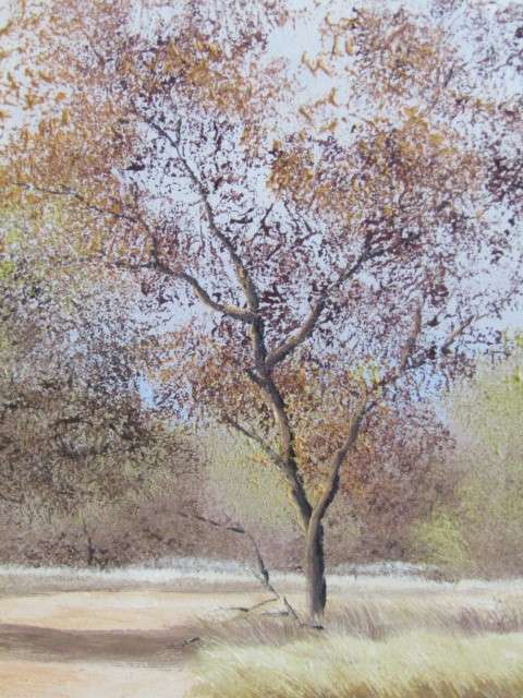 Original Thomas Hacking (20th Century) Oil on Board Painting, with COA and dated 1979, 59cm x 29cm,