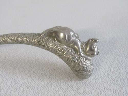 Lot of 3 original Designer Pewter Spoons, Carrol Boyes and Jenna Clifford, excellent condition