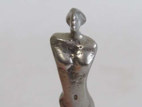 Lot of 3 original Designer Pewter Spoons, Carrol Boyes and Jenna Clifford, excellent condition