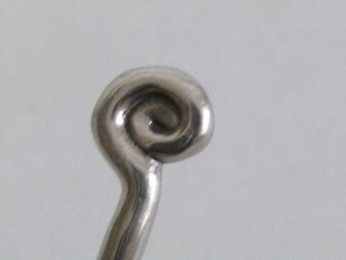 Lot of 3 original Designer Pewter Spoons, Carrol Boyes and Jenna Clifford, excellent condition