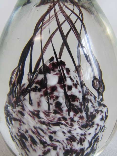 Large vintage original Murano art glass Paperweight in excellent condition, 11cm high