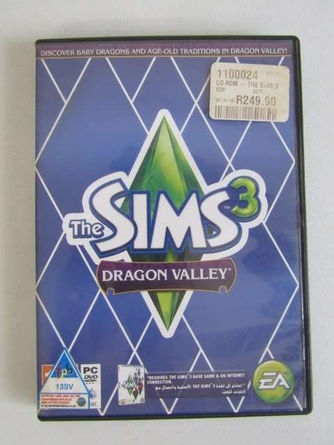 Lot of 9 original PC DVD Games, Sims 3 - Dragon Valley, Red Alert 3, C & C 3, Call of Duty 2, etc.