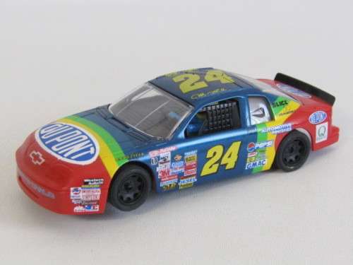 Vintage 1998 release scale Model Slot Car, SCX Chevrolet Nascar "Du Pont", original Case, excellent