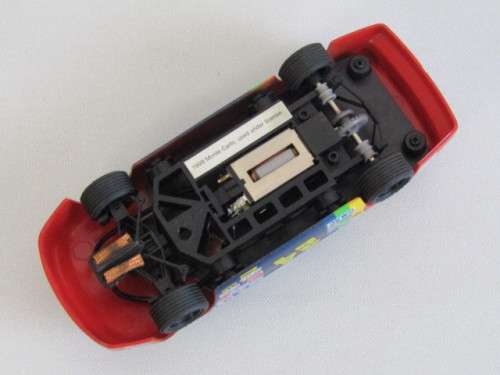 Vintage 1998 release scale Model Slot Car, SCX Chevrolet Nascar "Du Pont", original Case, excellent