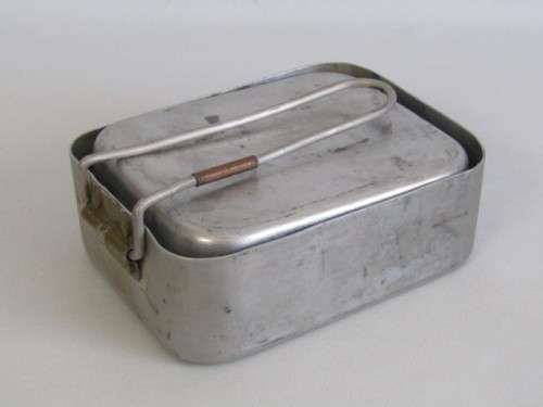 Set original old SADF Dixie Pans, 18cm x 14cm