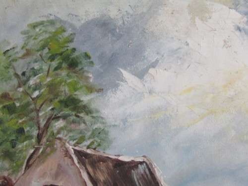Estelle Botha Oil on Board Framed Painting, dated '87, 47x 38cm **Crazy R1 Start - Value R1500+**