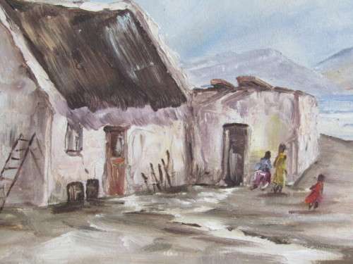 Estelle Botha Oil on Board Framed Painting, dated '87, 47x 38cm **Crazy R1 Start - Value R1500+**