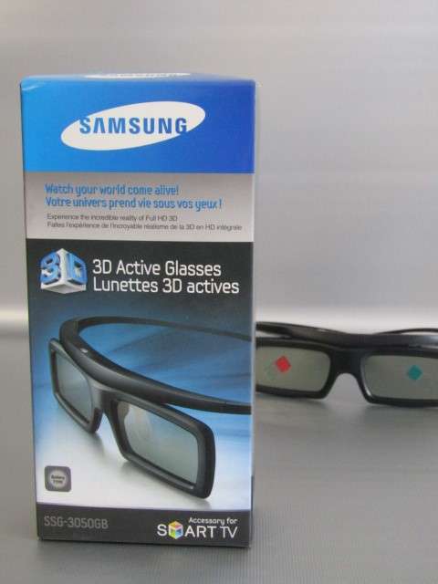 Samsung 3D Active Glasses, new in box with battery and manual