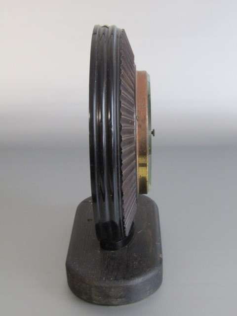 Large wood mounted vintage German Barometer or Hydrometer, 1960's, excellent and working, 26cm