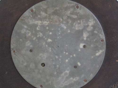 Large wood mounted vintage German Barometer or Hydrometer, 1960's, excellent and working, 26cm