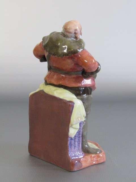 Vintage 1949 original Royal Doulton "Falstaff" porcelain Figurine, HN2054, England, 18cm