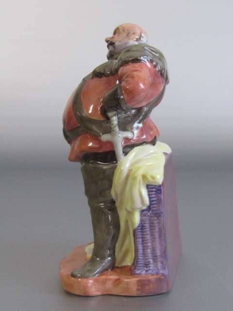 Vintage 1949 original Royal Doulton "Falstaff" porcelain Figurine, HN2054, England, 18cm