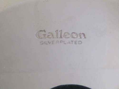 Vintage 4 piece Galleon silverplated Tea and Coffee serving Set, large Pots 25cm