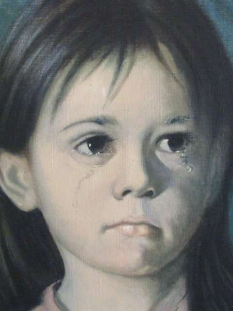 Lot of 2 vintage prints; Portrait of a young Boy and Bambina by A. Bragolin, both framed
