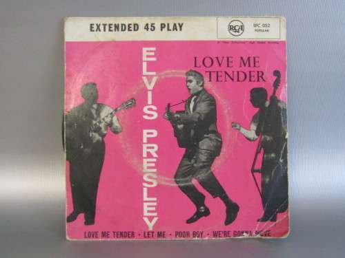 Lot of 3 original vintage Singles records, Elvis, Prince and The Beatles, excellent condition