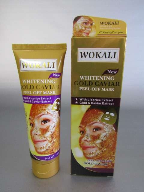 Duo of luxurious vitamin enriched facial Peel Off Masks, Olive and Gold