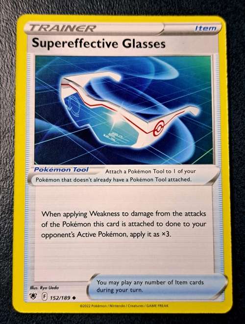 Pokemon Trading Cards - TRAINER - Supereffective Glasses - 152/189 - Uncommon - Astral Radiance - NM