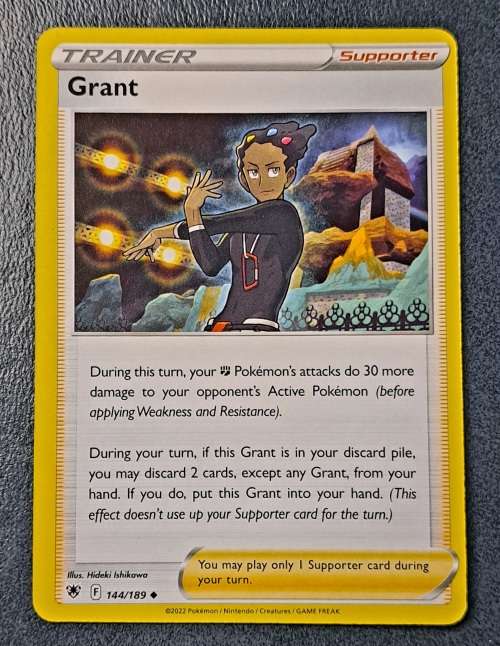 Pokemon Trading Cards - TRAINER - Grant - 144/189 - Uncommon - Astral Radiance - NM