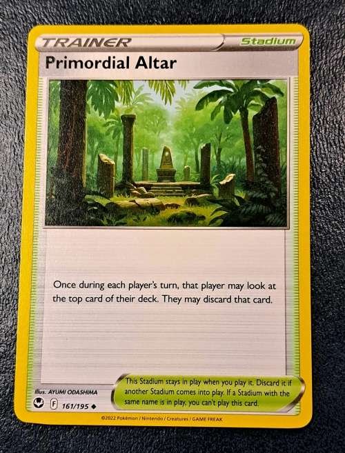 Pokemon Trading Cards - Primordial Altar - 161/195 - Uncommon - Silver Tempest (NM)