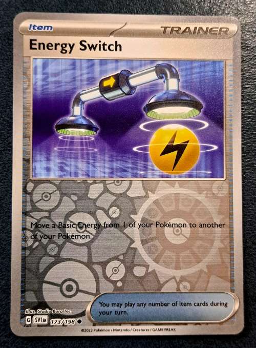 Pokemon Trading Cards - Energy Switch - 173/198 - Reverse Holo - Scarlet & Violet Base Set - NM