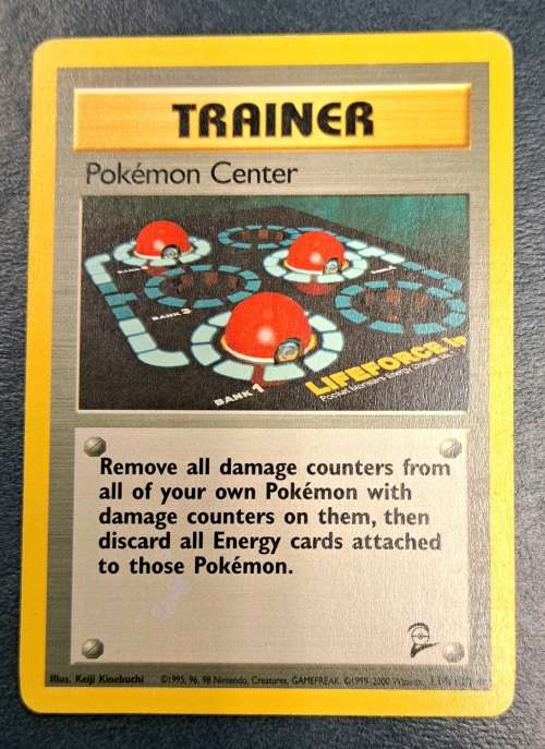 Pokemon Trading Cards - Pokemon Center - 114/130 - 2000 Base Set 2 Unl - LP/NM