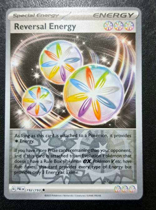 Pokemon Trading Cards -  Reversal Energy - 192/193 - Reverse Holo - Paldea Evolved NM