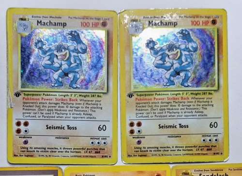 Orginal First Edition Pokemon Cards! Read Description!