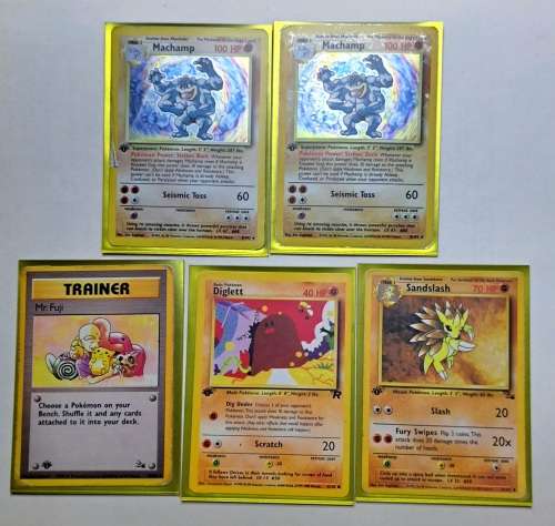 Orginal First Edition Pokemon Cards! Read Description!