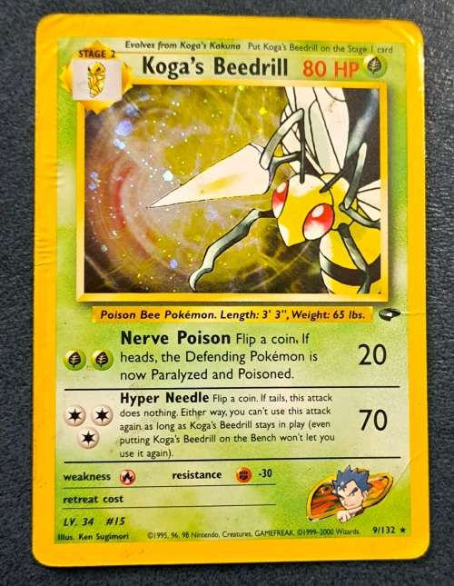 14 x Original Vintage Holo Pokemon Cards! Read Description!