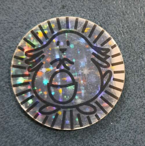 Pokemon Trading Cards - 1999 Chansey Collectible Coin (Starlight Holofoil) Base Set -Rare