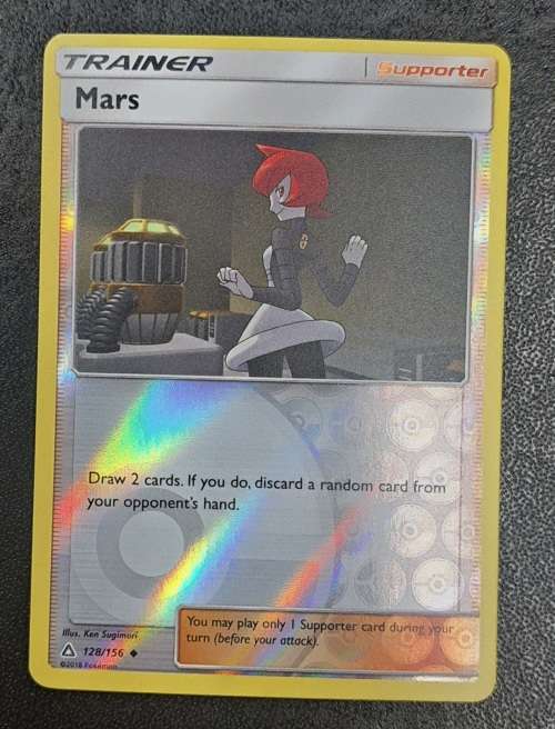 Pokemon Trading Cards - Mars - 128/156 - Reverse Holo - Ultra Prism  - NM