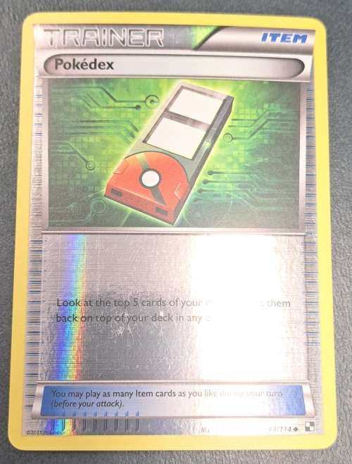 Pokemon Trading Cards - Energy Search - 93/114 - Reverse Holo - Black & White (Base Set) -LP