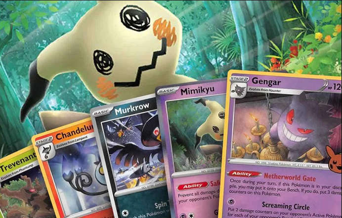 Pokemon Trading Cards - 2023 Trick Or Trade Halloween Deck Complete - 30 cards - Sleeved Near Mint