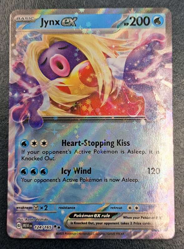 Pokemon Trading Cards - Jynx ex - 124/165 - Ultra Rare - 151 (NM)