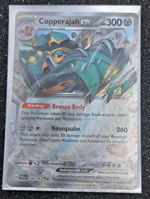 Pokemon Trading Cards -  Copperajah ex - 150/193 - Ultra Rare Scarlet & Violet: Paldea Evolved  NM
