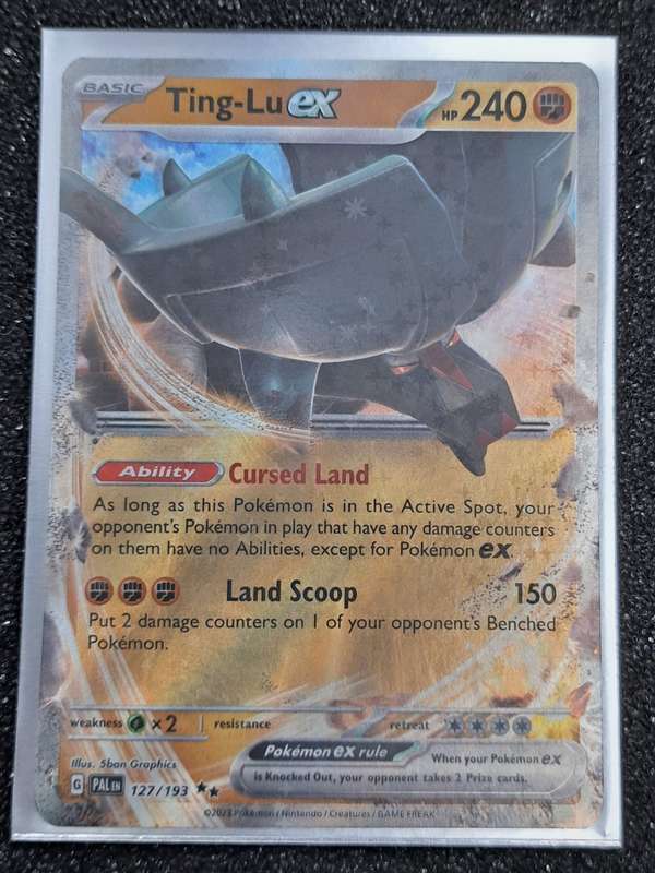 Pokemon Trading Cards -  Ting-Lu ex - 127/193 - Ultra Rare Scarlet & Violet: Paldea Evolved NM