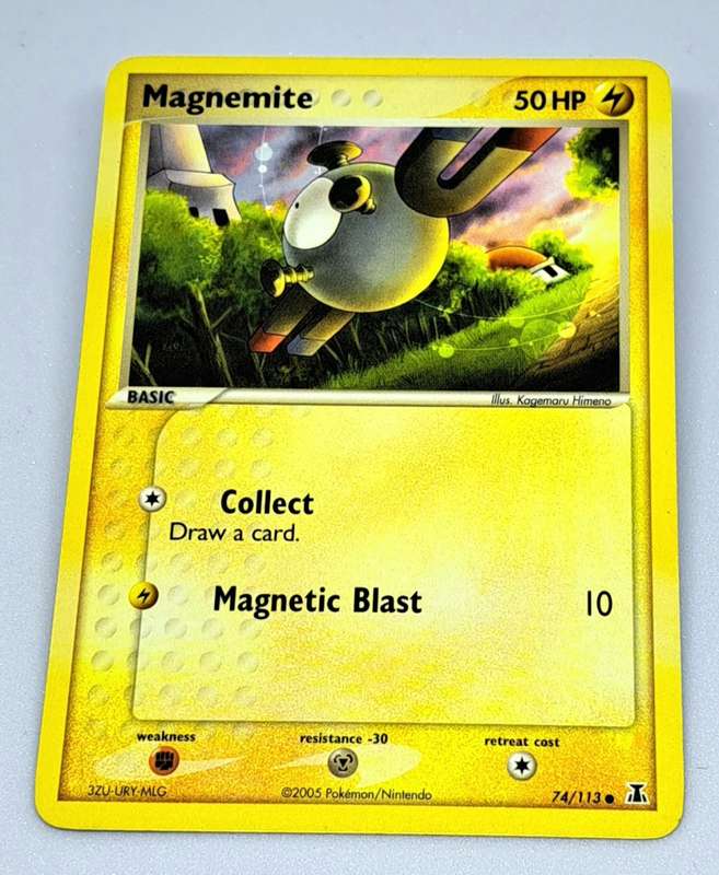 Pokemon Trading Cards -  Magnemite - 74/113 - Ex Delta Species Singles - NM