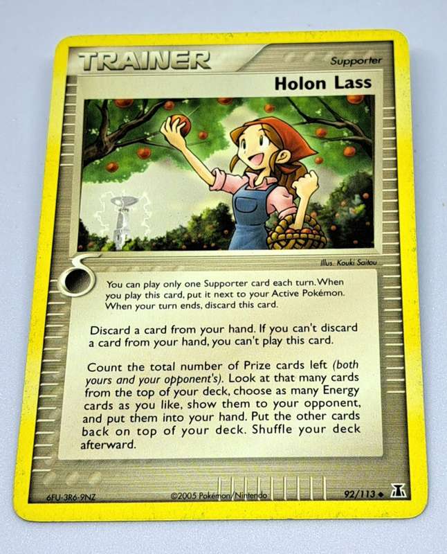 Pokemon Trading Cards - Holon Lass - 92/113 - Ex Delta Species Singles - VLP-LP