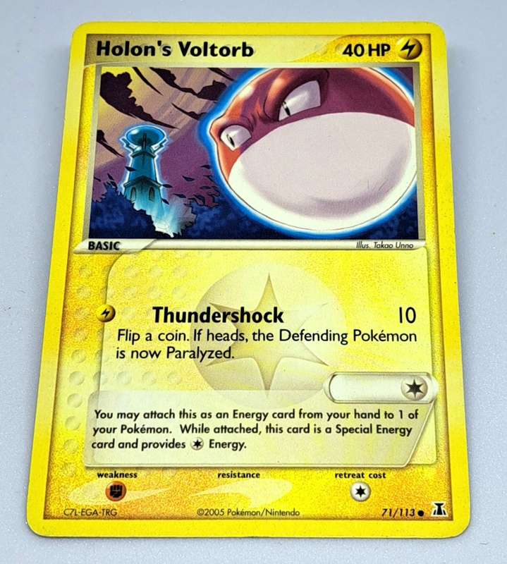 Pokemon Trading Cards - Holon`s Voltorb - 71/113 - Ex Delta Species Singles - VLP