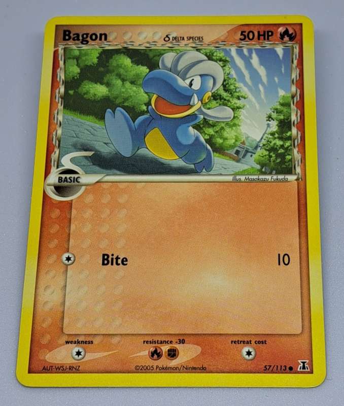 Pokemon Trading Cards - Bagon (Delta Species) - 57/113 - Ex Delta Species Singles - NM