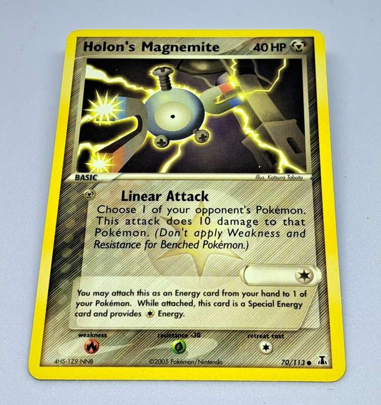 Pokemon Trading Cards - Holon`s Magnemite - 70/113 - Ex Delta Species Singles - NM