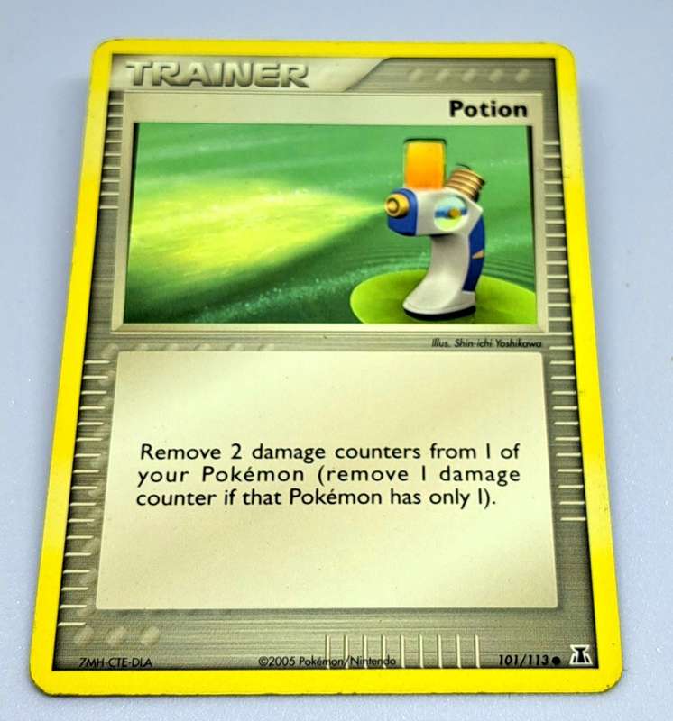 Pokemon Trading Cards - Potion - 101/113 - Ex Delta Species Singles - LP