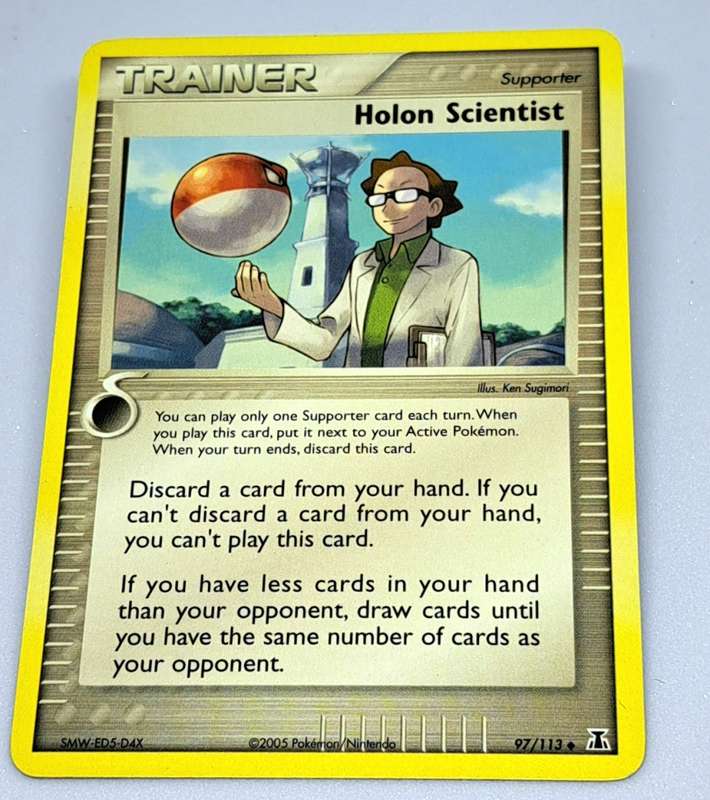 Pokemon Trading Cards - Holon Scientist - 97/113 - Ex Delta Species Singles - NM