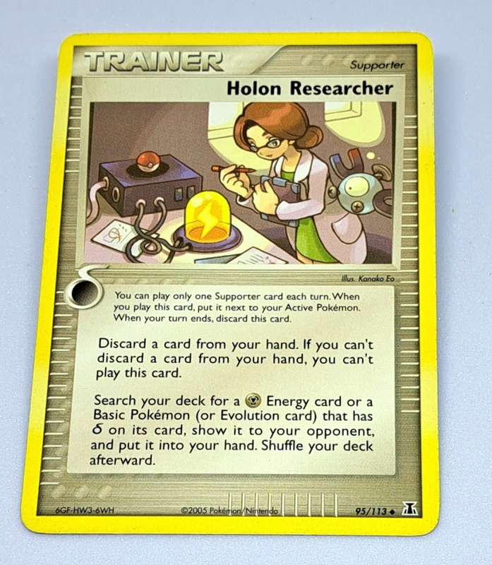 Pokemon Trading Cards - Holon Researcher - 95/113 - Ex Delta Species Singles - NM