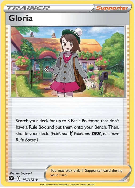 Pokemon Trading Cards - Gloria - 141/172 - Brilliant Stars - NM