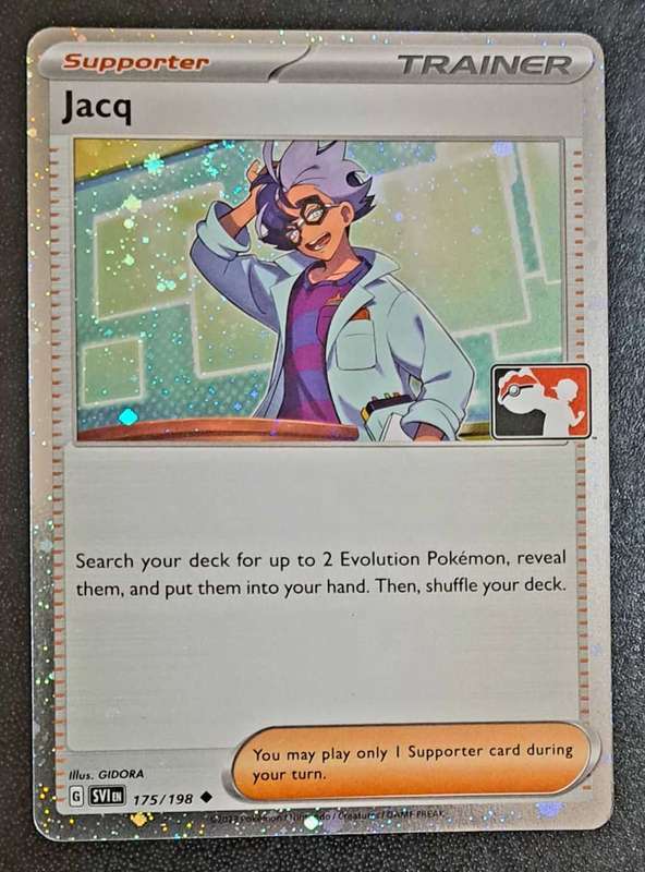 Pokemon Trading Cards - Jacq - 175/198 - Cosmos Holo - Prize Pack Series - NM
