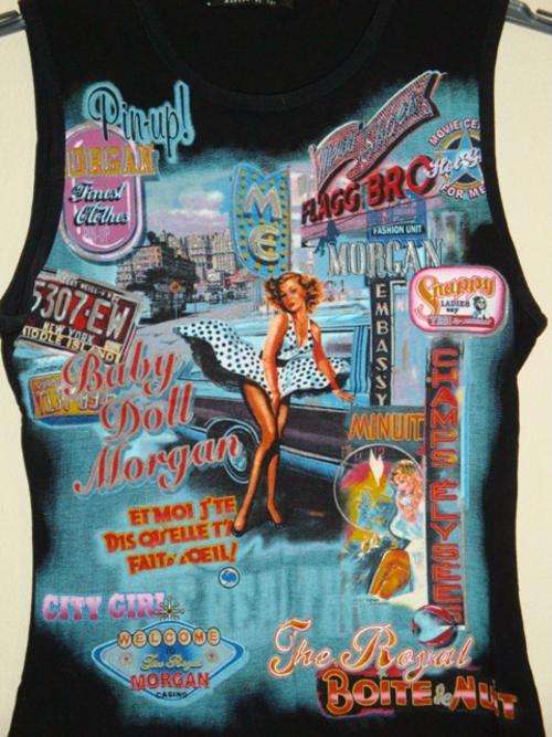 Sleeveless Black Morgan Top (UK) - Size 10