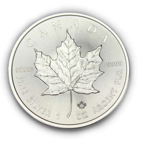 25 x 1 Ounce Canadian Silver maple 2015