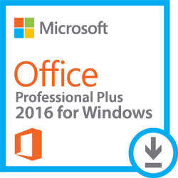 Microsoft Office 2016 Professional Plus Windows (Lifetime Activation Licence + Download)